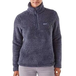 Women's Gray Patagonia Fleece Sweatshirt